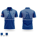 CVN 77 George HW. Bush 92719018 Short Sleeve Performance Polo - 1