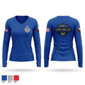 Cape Cod Regional Law Enforcement Motor Unit 77253038 Women's Long Sleeve V-neck Shirt - 1