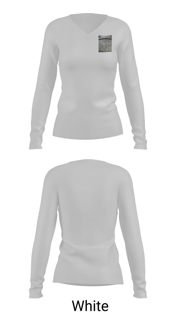 Womens Long Sleeve Vneck Shirt, Lick Creek School Basketball, Men's Basketball, Teamtime, Team time, sublimation, custom sports apparel, team uniforms, spirit wear, spiritwear, sports uniforms, custom shirts, team store, custom team store, fundraiser sports, apparel fundraiser