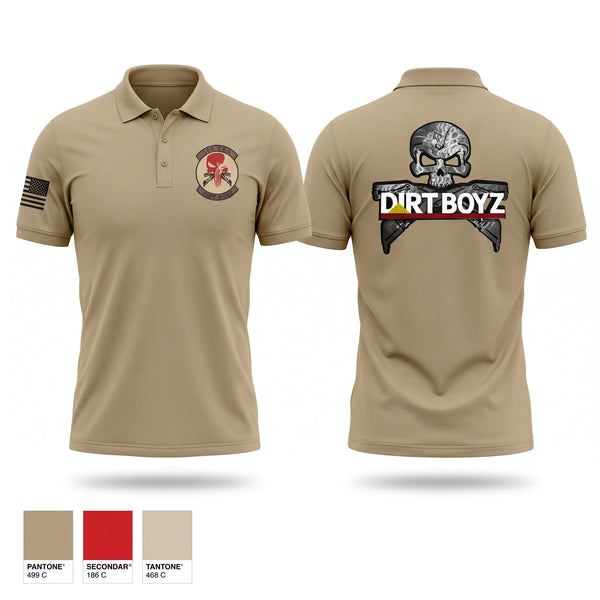 Short Sleeve Performance Polo, Dirt Boyz, Air Force, Teamtime, Team time, sublimation, custom sports apparel, team uniforms, spirit wear, spiritwear, sports uniforms, custom shirts, team store, custom team store, fundraiser sports, apparel fundraiser