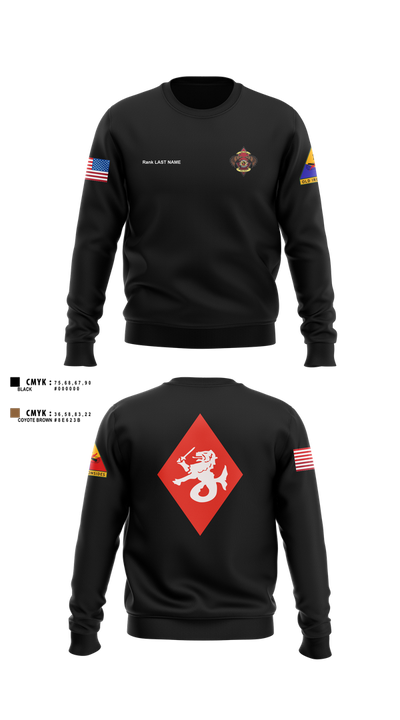 HHB/4-60th ADAR Crew Neck Sweatshirt - 14