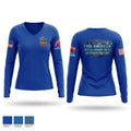Federal Reserve Police DTLA 55082308 Women's Long Sleeve V-neck Shirt - 1
