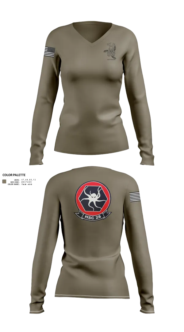 Womens Long Sleeve Vneck Shirt, HSC-28, , Teamtime, Team time, sublimation, custom sports apparel, team uniforms, spirit wear, spiritwear, sports uniforms, custom shirts, team store, custom team store, fundraiser sports, apparel fundraiser