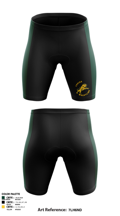 Louisa Wrestling 92315724 Men's Compression Shorts - 1