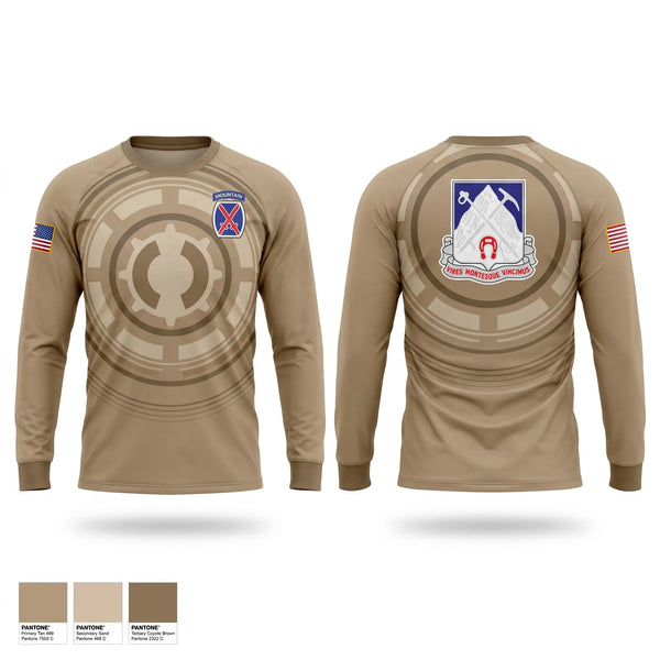 Long Sleeve Performance Shirt, 10th mountain division 2-87, Army, Teamtime, Team time, sublimation, custom sports apparel, team uniforms, spirit wear, spiritwear, sports uniforms, custom shirts, team store, custom team store, fundraiser sports, apparel fundraiser