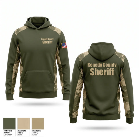 Hoodie, Kenedy County Sheriff, Police, Teamtime, Team time, sublimation, custom sports apparel, team uniforms, spirit wear, spiritwear, sports uniforms, custom shirts, team store, custom team store, fundraiser sports, apparel fundraiser