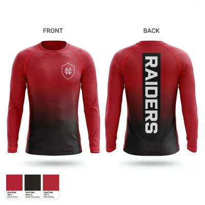 North Cross School 27198075 Long Sleeve Performance Shirt 1