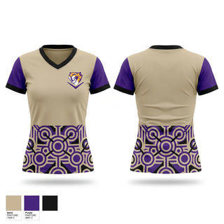 Womens Short Sleeve Vneck Shirt, Sabers, Softball, Teamtime, Team time, sublimation, custom sports apparel, team uniforms, spirit wear, spiritwear, sports uniforms, custom shirts, team store, custom team store, fundraiser sports, apparel fundraiser