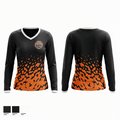 Hi-Desert Hoopers 34651065 Women's Long Sleeve V-neck Shirt - 2