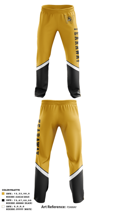 Whitehorse High School Track & Field 49487844 Sweatpants - 11