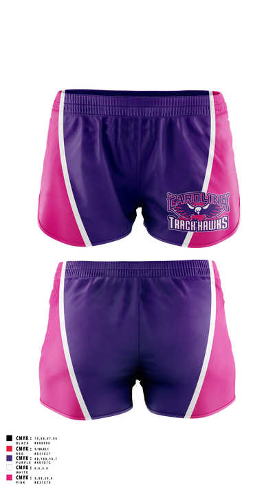 Carolina Track Hawks Track Shorts - 3