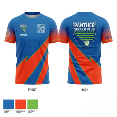 Kansas City Missouri Police Athletic League Panthers (Soccer) 2790826 Short Sleeve Performance Shirt - 1