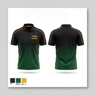 Short Sleeve Performance Polo, Lady Lions, Women's Soccer, Teamtime, Team time, sublimation, custom sports apparel, team uniforms, spirit wear, spiritwear, sports uniforms, custom shirts, team store, custom team store, fundraiser sports, apparel fundraiser
