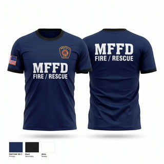 Short Sleeve Performance Shirt, Middle Falls Fire Department, Fire Department, Teamtime, Team time, sublimation, custom sports apparel, team uniforms, spirit wear, spiritwear, sports uniforms, custom shirts, team store, custom team store, fundraiser sports, apparel fundraiser
