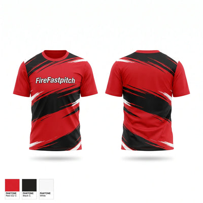 Fire-Fastpitch Short Sleeve Performance Shirt - 2