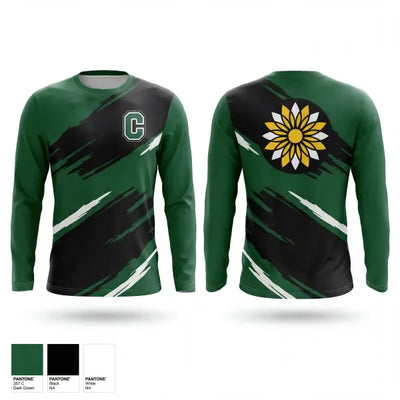 Coopersville Broncos 1775394 Long Sleeve Performance Shirt 1
