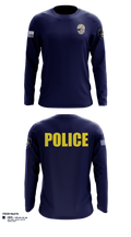 Kimberly-Hansen Police Department Long Sleeve Performance Shirt - 1