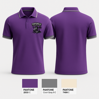 Short Sleeve Performance Polo, Top Shelf Island LC, Men's Lacrosse, Teamtime, Team time, sublimation, custom sports apparel, team uniforms, spirit wear, spiritwear, sports uniforms, custom shirts, team store, custom team store, fundraiser sports, apparel fundraiser