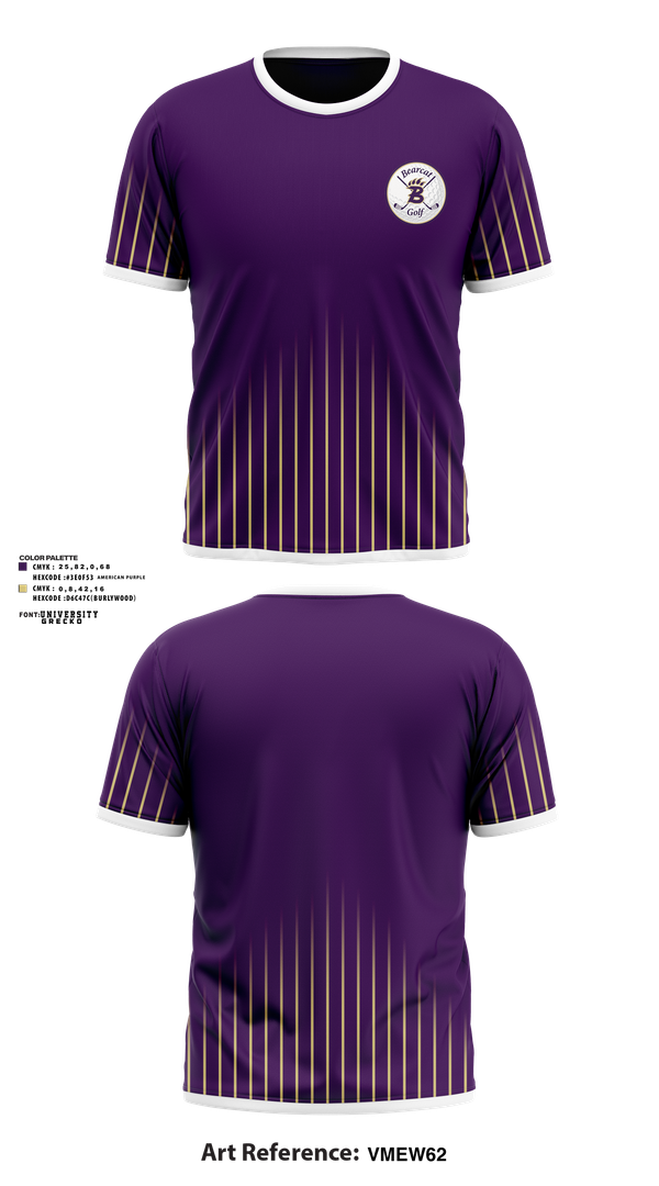 Short Sleeve Performance Shirt, Bainbridge Bearcats Golf, Golf, Teamtime, Team time, sublimation, custom sports apparel, team uniforms, spirit wear, spiritwear, sports uniforms, custom shirts, team store, custom team store, fundraiser sports, apparel fundraiser
