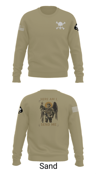 Crew Neck Sweatshirt, Charlie Co., , Teamtime, Team time, sublimation, custom sports apparel, team uniforms, spirit wear, spiritwear, sports uniforms, custom shirts, team store, custom team store, fundraiser sports, apparel fundraiser