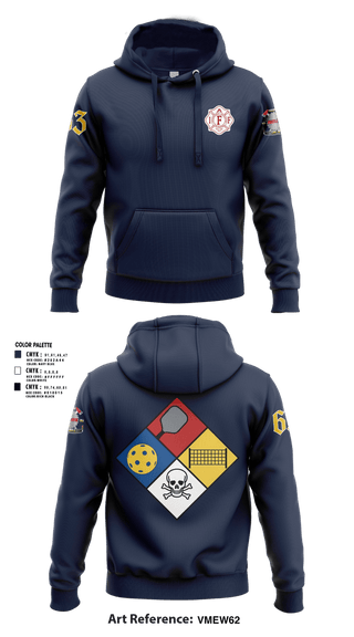 Hoodie, Central Pierce Fire, Fire Department, Teamtime, Team time, sublimation, custom sports apparel, team uniforms, spirit wear, spiritwear, sports uniforms, custom shirts, team store, custom team store, fundraiser sports, apparel fundraiser