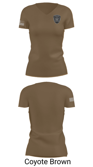 Womens Short Sleeve Vneck Shirt, Jamestown Police, , Teamtime, Team time, sublimation, custom sports apparel, team uniforms, spirit wear, spiritwear, sports uniforms, custom shirts, team store, custom team store, fundraiser sports, apparel fundraiser