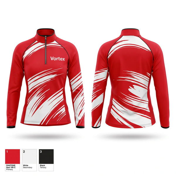 Quarter Zip Jacket, Vortex, Softball, Teamtime, Team time, sublimation, custom sports apparel, team uniforms, spirit wear, spiritwear, sports uniforms, custom shirts, team store, custom team store, fundraiser sports, apparel fundraiser