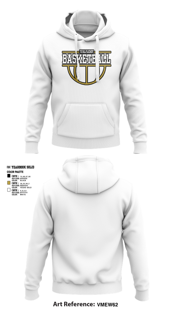 Hoodie, Ball Placement, Men's Basketball, Teamtime, Team time, sublimation, custom sports apparel, team uniforms, spirit wear, spiritwear, sports uniforms, custom shirts, team store, custom team store, fundraiser sports, apparel fundraiser