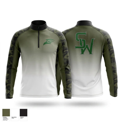 South Walton Hawks Quarter Zip Jacket - 1