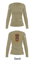 Hsm37 35373987 Women's Long Sleeve V-neck Shirt - 92