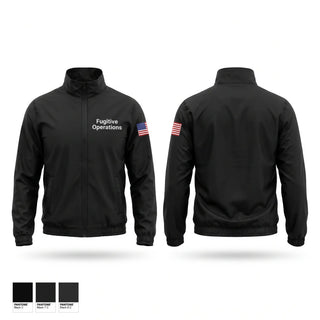 Windbreaker, Fugitive Operations, Police, Teamtime, Team time, sublimation, custom sports apparel, team uniforms, spirit wear, spiritwear, sports uniforms, custom shirts, team store, custom team store, fundraiser sports, apparel fundraiser