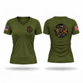 Black Tide Women's Short Sleeve V-neck Shirt - 1