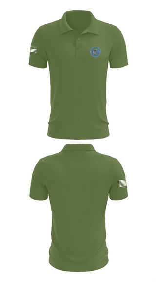 Short Sleeve Performance Polo, Blue Tide Battalion, , Teamtime, Team time, sublimation, custom sports apparel, team uniforms, spirit wear, spiritwear, sports uniforms, custom shirts, team store, custom team store, fundraiser sports, apparel fundraiser