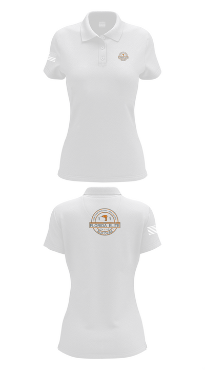 Florida Elite Builders 43612158 Women's Short Sleeve Performance Polo  - 17
