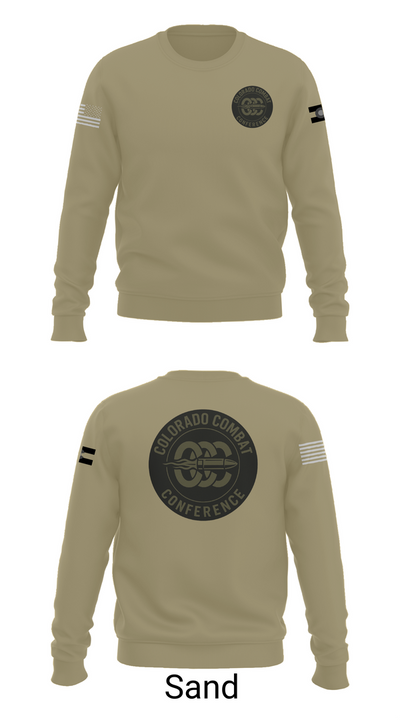 Colorado Combat Conference 90728248 Crew Neck Sweatshirt - 81