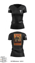 319th IEW Women's Short Sleeve V-neck Shirt - 3