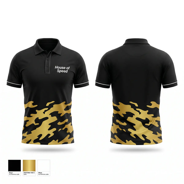 Short Sleeve Performance Polo, House of Speed, Track & Field, Teamtime, Team time, sublimation, custom sports apparel, team uniforms, spirit wear, spiritwear, sports uniforms, custom shirts, team store, custom team store, fundraiser sports, apparel fundraiser