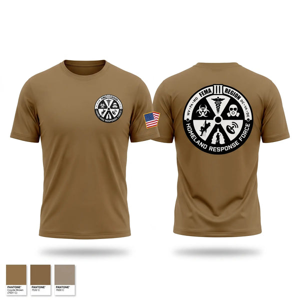 Short Sleeve Performance Shirt, Region III Homeland Response Force, National Guard, Teamtime, Team time, sublimation, custom sports apparel, team uniforms, spirit wear, spiritwear, sports uniforms, custom shirts, team store, custom team store, fundraiser sports, apparel fundraiser