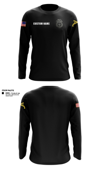 Long Sleeve Performance Shirt, 13th MDBFort Jackson LEA, Army, Teamtime, Team time, sublimation, custom sports apparel, team uniforms, spirit wear, spiritwear, sports uniforms, custom shirts, team store, custom team store, fundraiser sports, apparel fundraiser