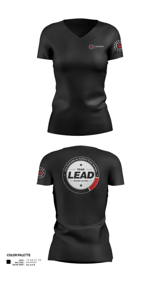 Womens Short Sleeve Vneck Shirt, Academy Jiu Jitsu, , Teamtime, Team time, sublimation, custom sports apparel, team uniforms, spirit wear, spiritwear, sports uniforms, custom shirts, team store, custom team store, fundraiser sports, apparel fundraiser