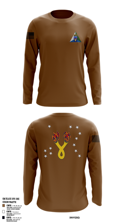 196th IN BDE (JPMRC) 73978795 Long Sleeve Performance Shirt 102
