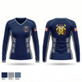 University Hospital EMS Rescue Women's Long Sleeve V-neck Shirt - 1