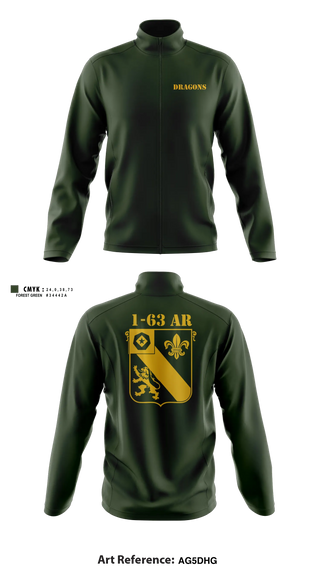 Fleece Jacket, 1-63 AR, 2 ABCT, 1 ID, Army, Teamtime, Team time, sublimation, custom sports apparel, team uniforms, spirit wear, spiritwear, sports uniforms, custom shirts, team store, custom team store, fundraiser sports, apparel fundraiser