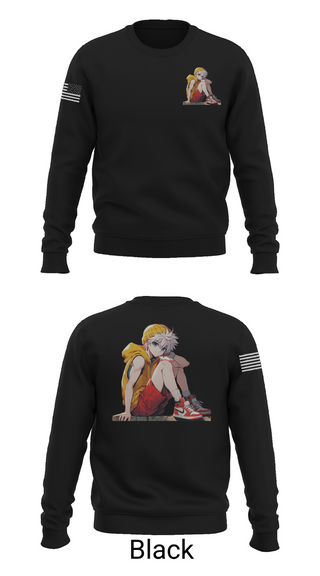 Crew Neck Sweatshirt, NARA, Men's Basketball, Teamtime, Team time, sublimation, custom sports apparel, team uniforms, spirit wear, spiritwear, sports uniforms, custom shirts, team store, custom team store, fundraiser sports, apparel fundraiser