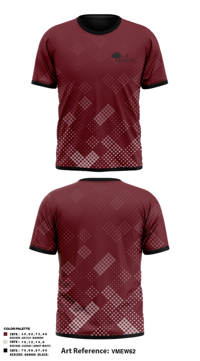 Sinton Municipal Golf Course 7783527 Old School Cotton Feel Shirt - 2