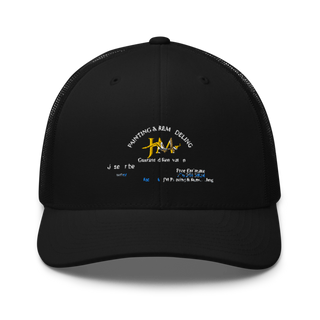 JM PAINTING &REMODELING 36722841 Retro Trucker Hat | Yupoong 6606