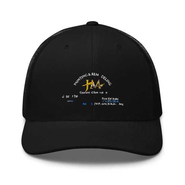 JM PAINTING &REMODELING 36722841 Retro Trucker Hat | Yupoong 6606