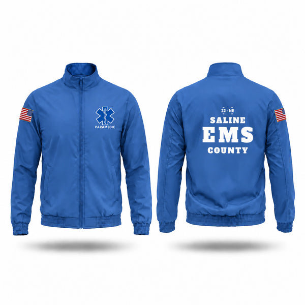 Windbreaker, Crete Area Medical Center EMS, EMS/EMT, Teamtime, Team time, sublimation, custom sports apparel, team uniforms, spirit wear, spiritwear, sports uniforms, custom shirts, team store, custom team store, fundraiser sports, apparel fundraiser