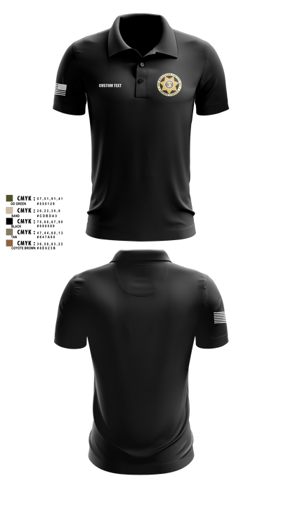 Bollinger County Sheriff’s Office 45946847 Short Sleeve Performance Polo - 17