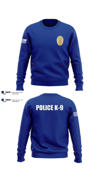 Crew Neck Sweatshirt, Key West Police Department, , Teamtime, Team time, sublimation, custom sports apparel, team uniforms, spirit wear, spiritwear, sports uniforms, custom shirts, team store, custom team store, fundraiser sports, apparel fundraiser